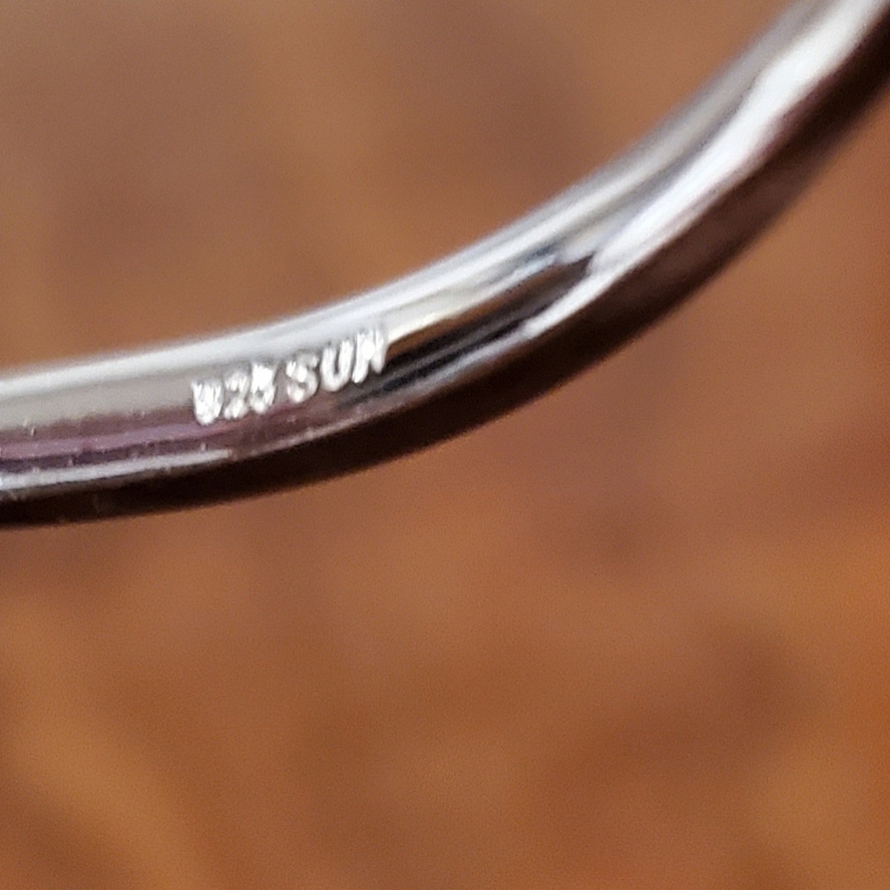 Elegant Silver Diamond Bracelet - Picture 3 of 4